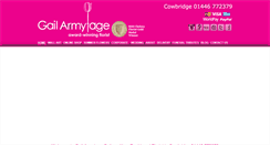 Desktop Screenshot of gailarmytage.co.uk